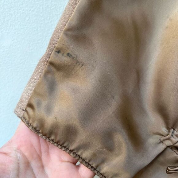 Vintage 70s Nubuck Suede Vest Unisex M Western Boho Layering Button Front - Picture 6 of 10